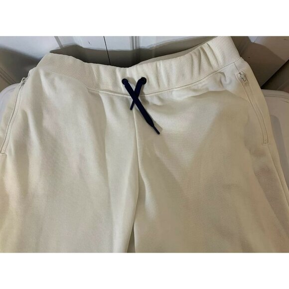 Nike Women's Size L Jogging Pants Black Pink Stripe‎ Drawstring - Picture 7 of 8